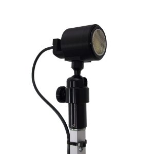 Threaded mount for directional microphone