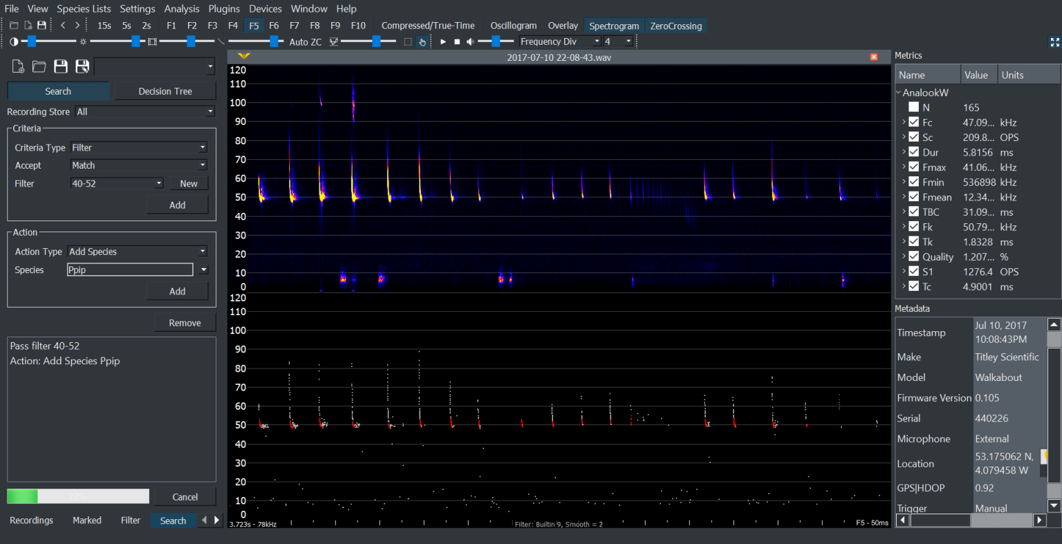 Anabat Insight | Advanced Bat Call Analysis & ID Software
