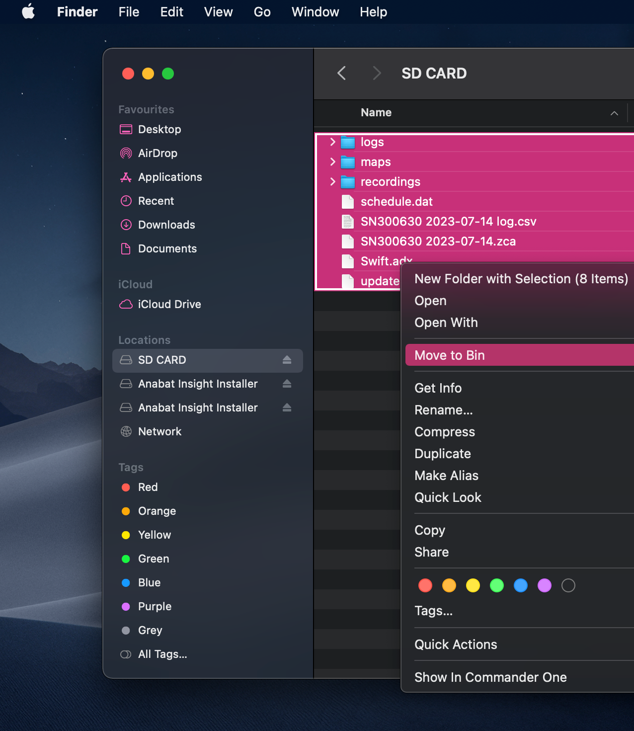 Proper SD Card Removal Procedures for Macs Titley Scientific