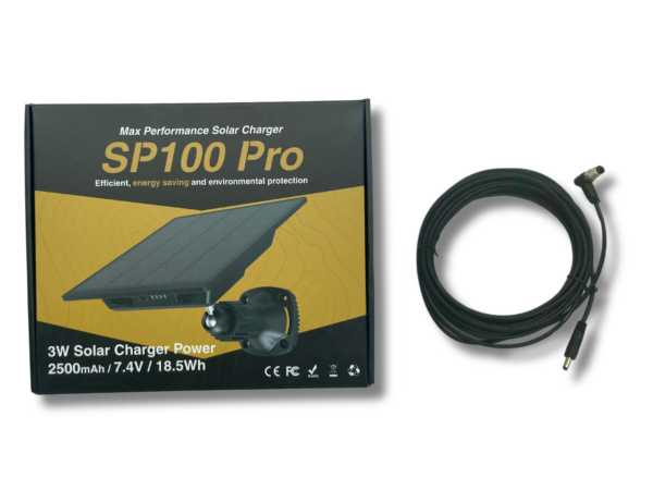 Solar Panel SP100 Pro - Box and 5m lead