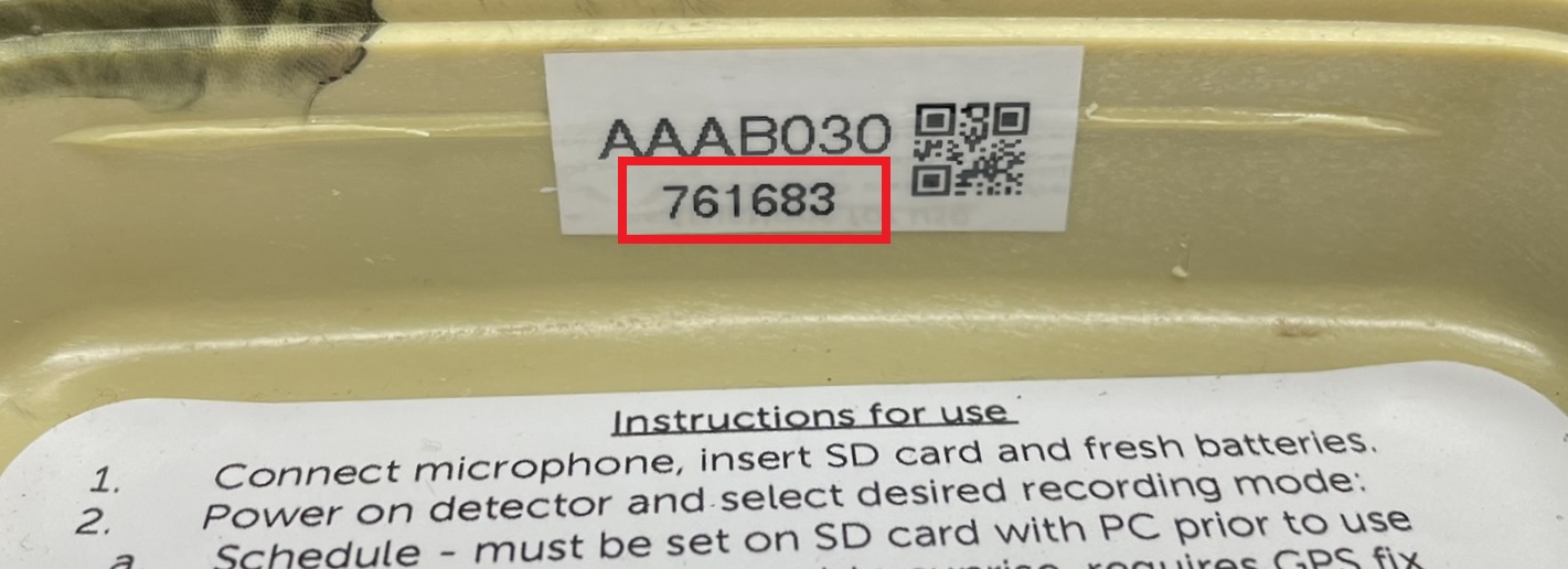 Express FS serial number location